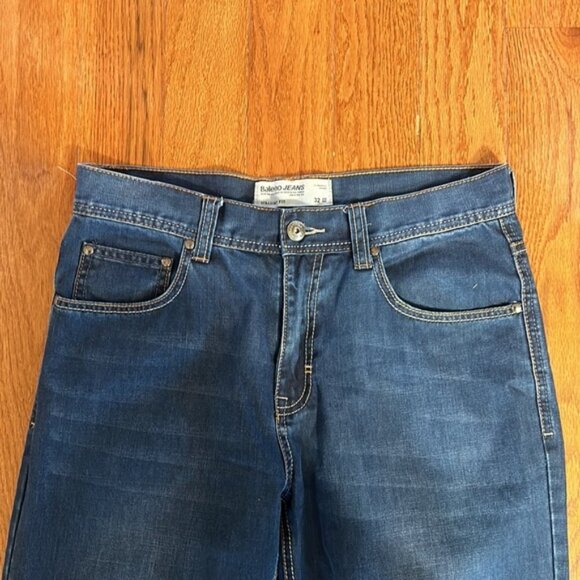 BALENO JEANS HIGH RISE STRAIGHT FIT blue in size 32 wide legs - Picture 2 of 6